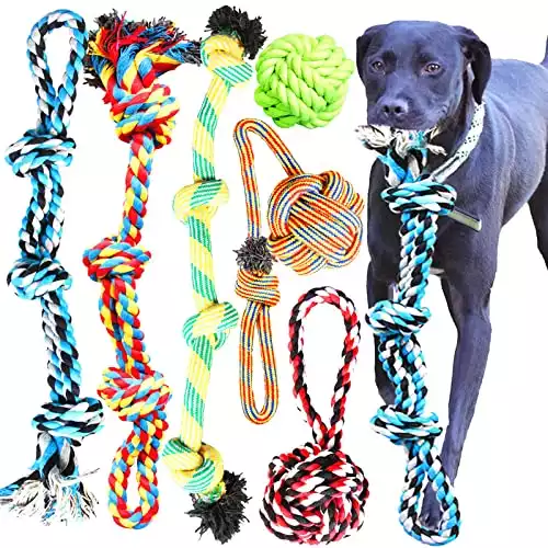 Youngever 6-Pack Rope Toys